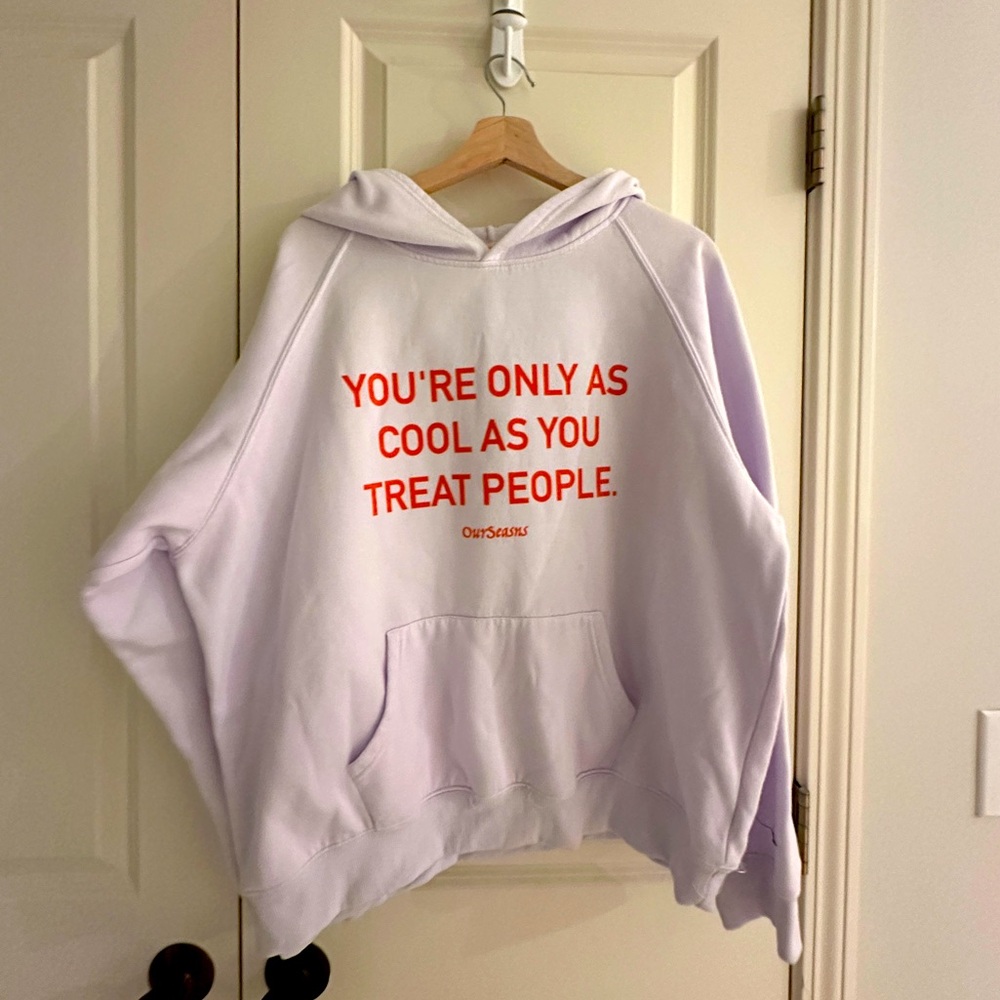 OurSeasns Light purple crewneck
